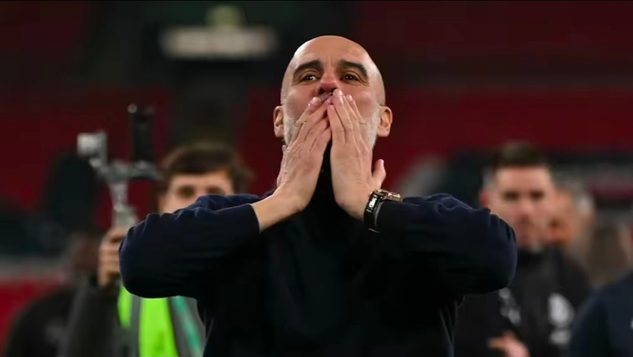 瓜迪奥拉执教生涯斩获40冠，历史第二仅差弗格森